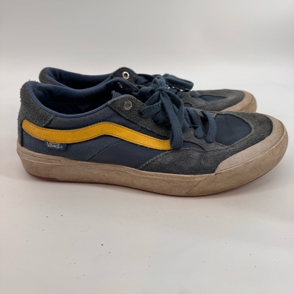 Vans Men’s Blue Suede 9.5 - Picture 1 of 4